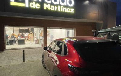 Semi-pulido de gres porcelánico en El Mercado de Martínez, Molina de Aragón